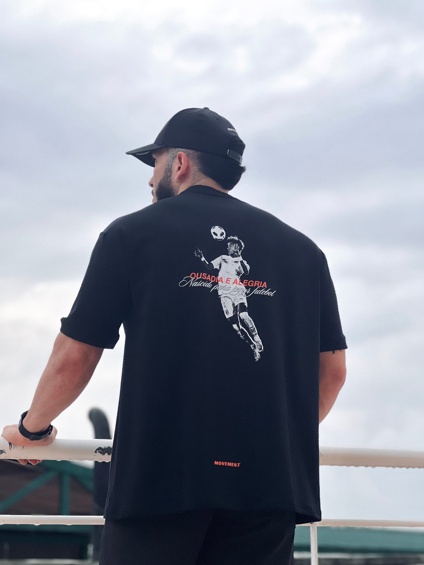 camiseta oversized - Neymar