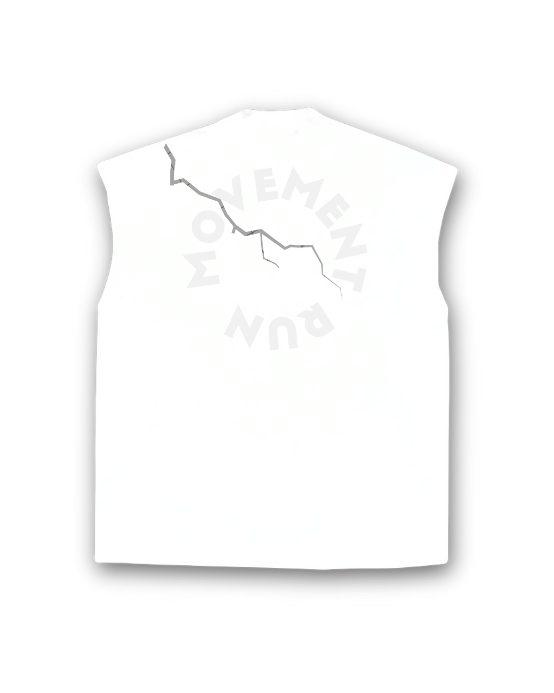 tank top - Run white