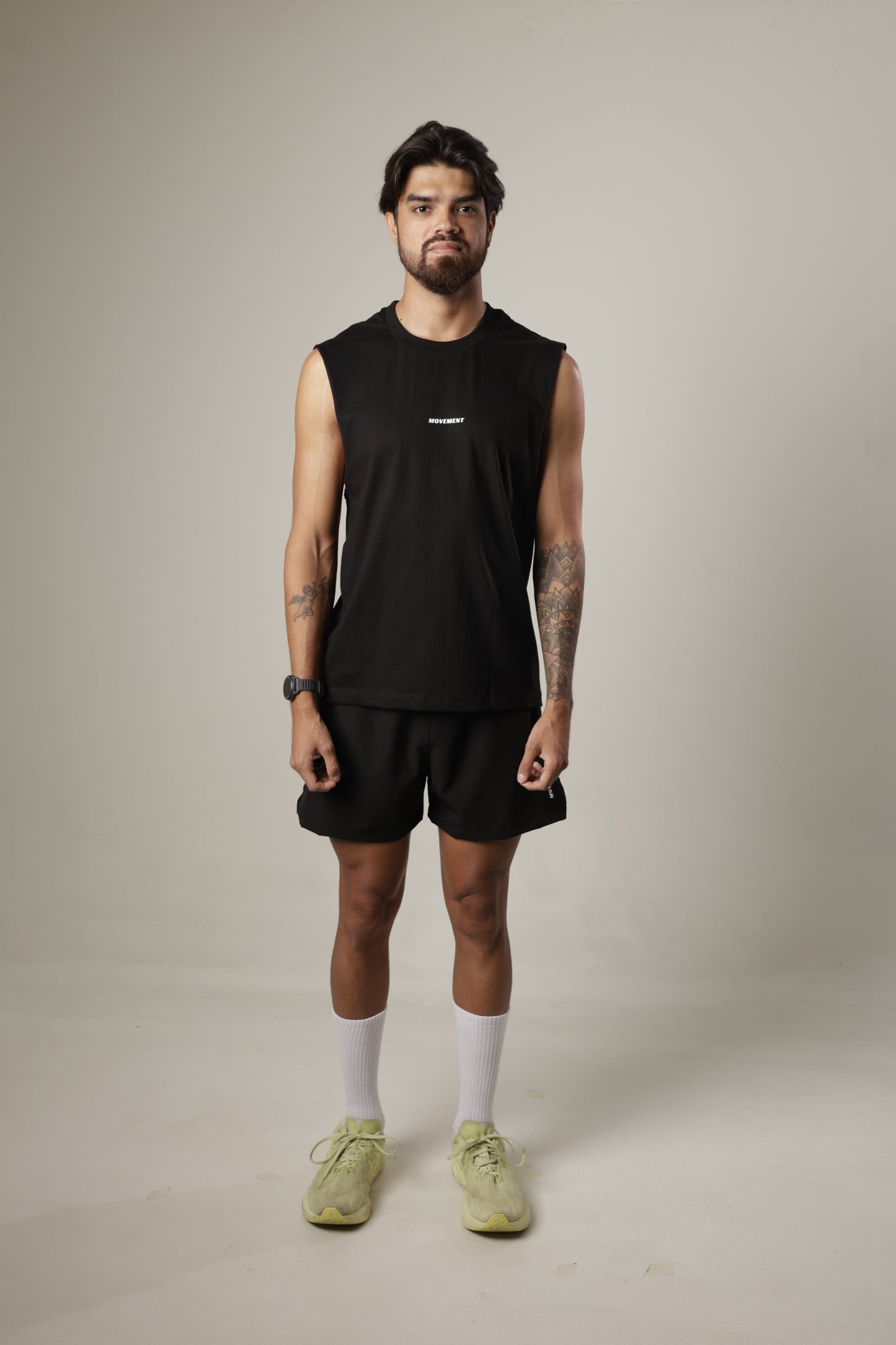 muscle tee - F*ck normal Black..