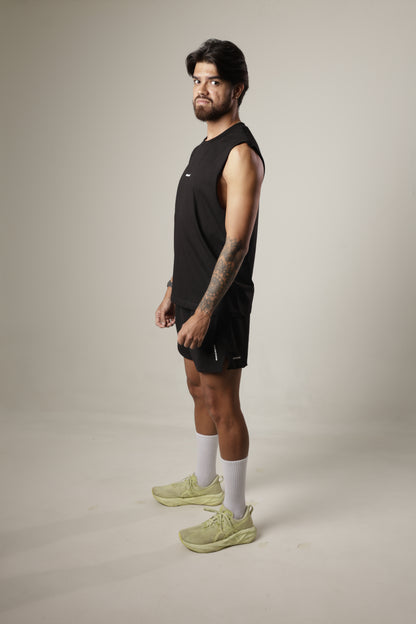 muscle tee - F*ck normal Black..