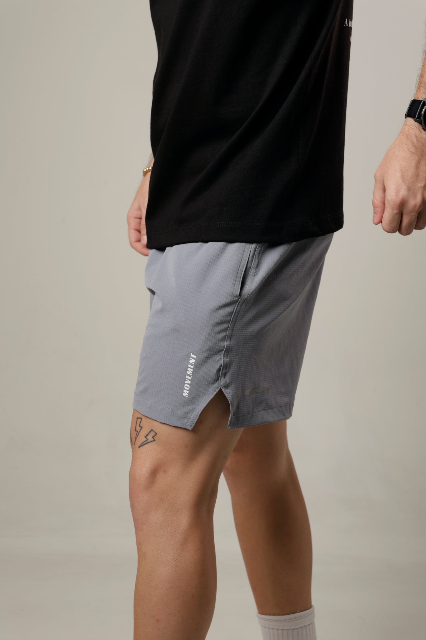 Short - Action light gris