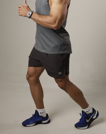 muscle tee - F*ck normal gris