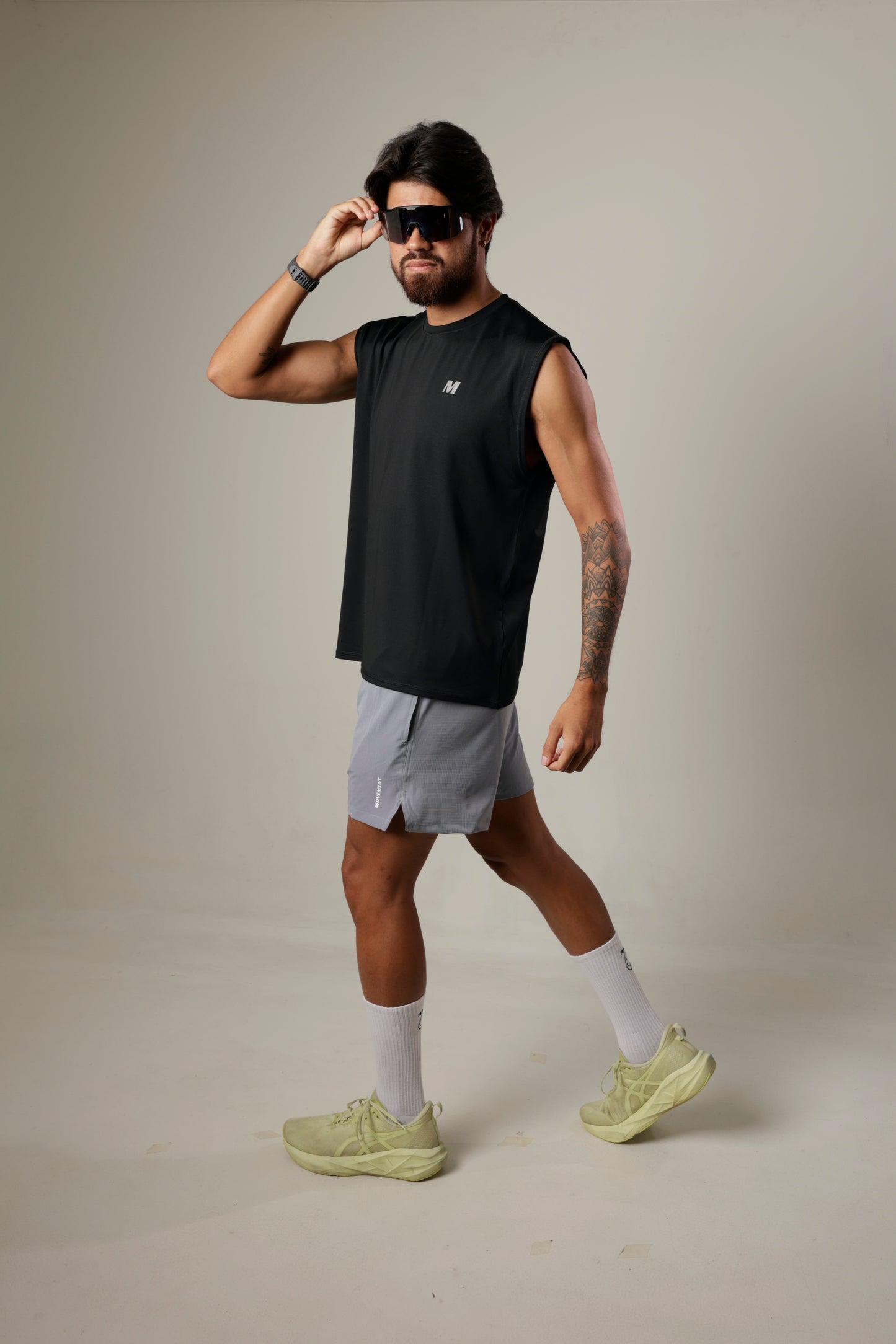 tank top - Run black