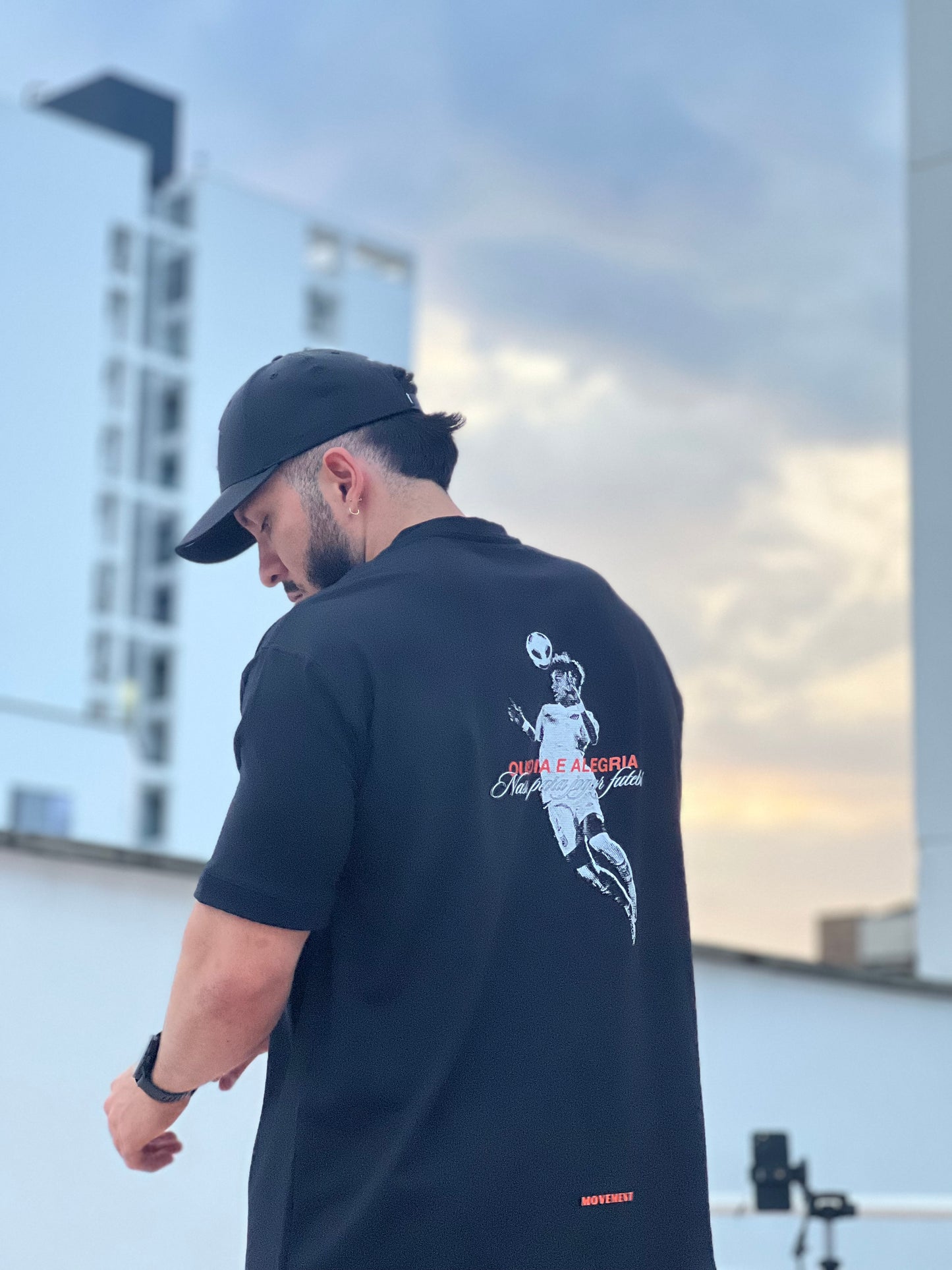 camiseta oversized - Neymar